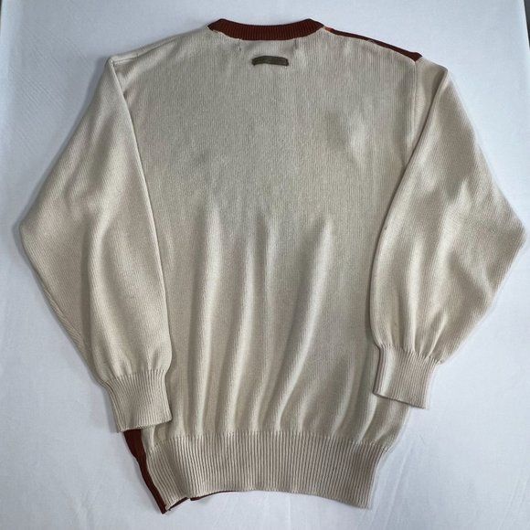 Phat Farm XXL Sweater Mountain Climber Beige Yellow Orange Baggy Pullover HipHop - Picture 8 of 16